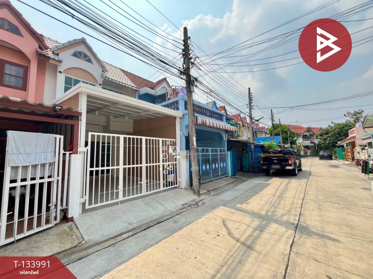 ขายทาวน์เฮ้าส์ 2 ชั้น หมู่บ้านป้อมปราการ พระสมุทรเจดีย์ สมุทรปราการ รีโนเวทใหม่ 2