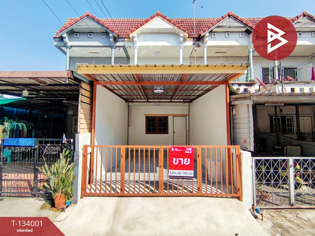 ขายถูกทาวน์เฮ้าส์ หมู่บ้านสินเพชร บางพลี สมุทรปราการ รีโนเวทใหม่ 1