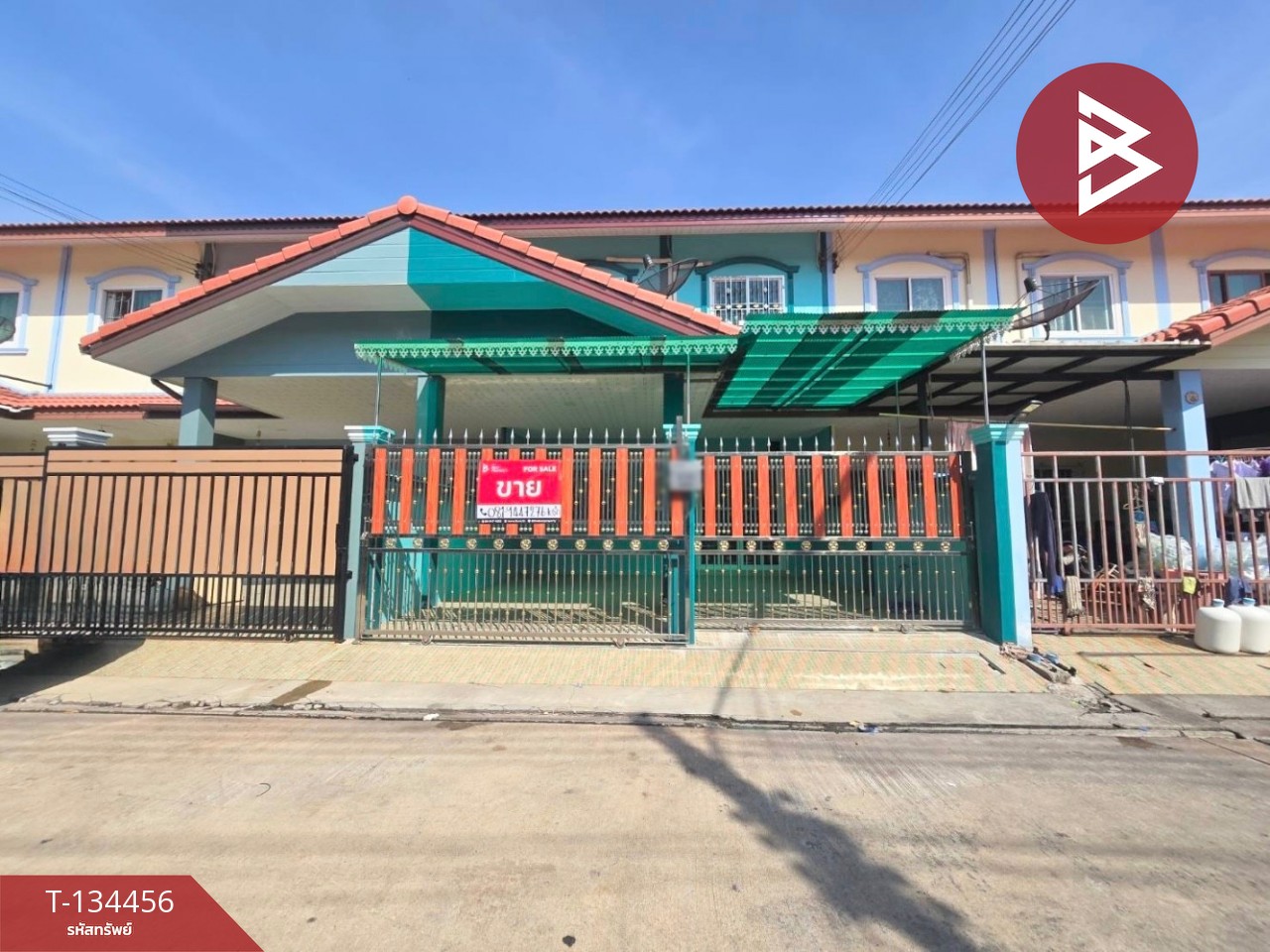 ขายทาวน์เฮ้าส์ หมู่บ้านศิริทรัพย์ 4 เศรษฐกิจ-พุทธสาคร สมุทรสาคร 1