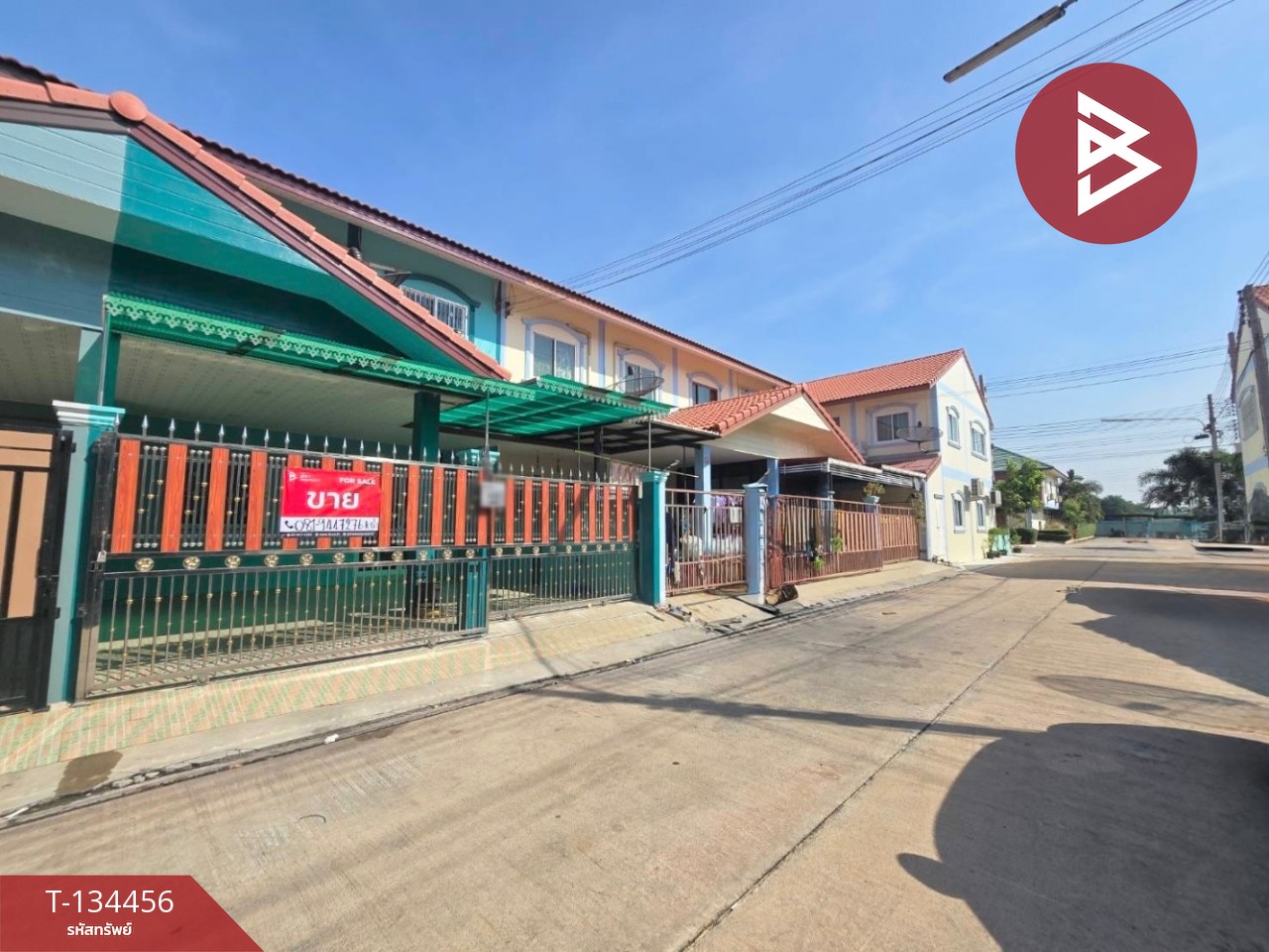 ขายทาวน์เฮ้าส์ หมู่บ้านศิริทรัพย์ 4 เศรษฐกิจ-พุทธสาคร สมุทรสาคร 2