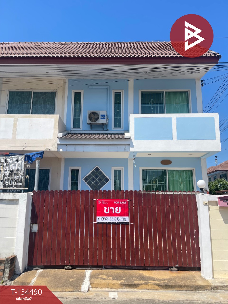 ขายบ้านแฝด หมู่บ้านอัศวะ ท่าทราย สมุทรสาคร 1