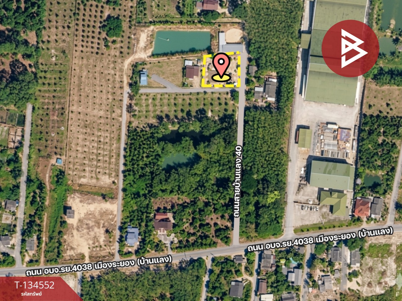 ขายที่ดินพร้อมสวน เนื้อที่ 1 ไร่ บ้านแลง ระยอง 14