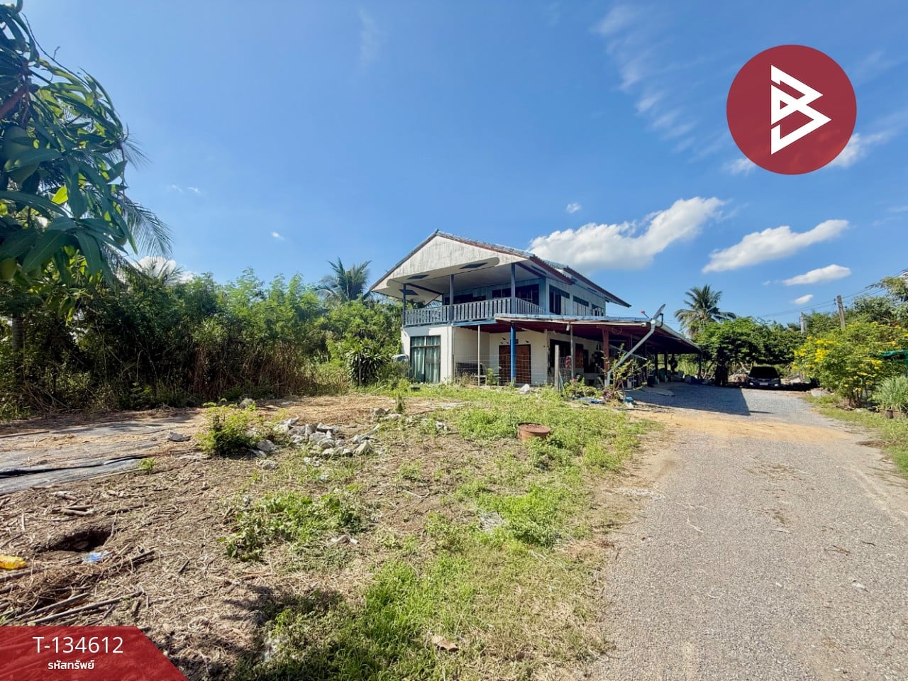 ขายบ้านเดี่ยวพร้อมที่ดิน เนื้อที่ 3 ไร่ 3 งาน 57 ตร.วา บ้านแพ้ว สมุทรสาคร 1