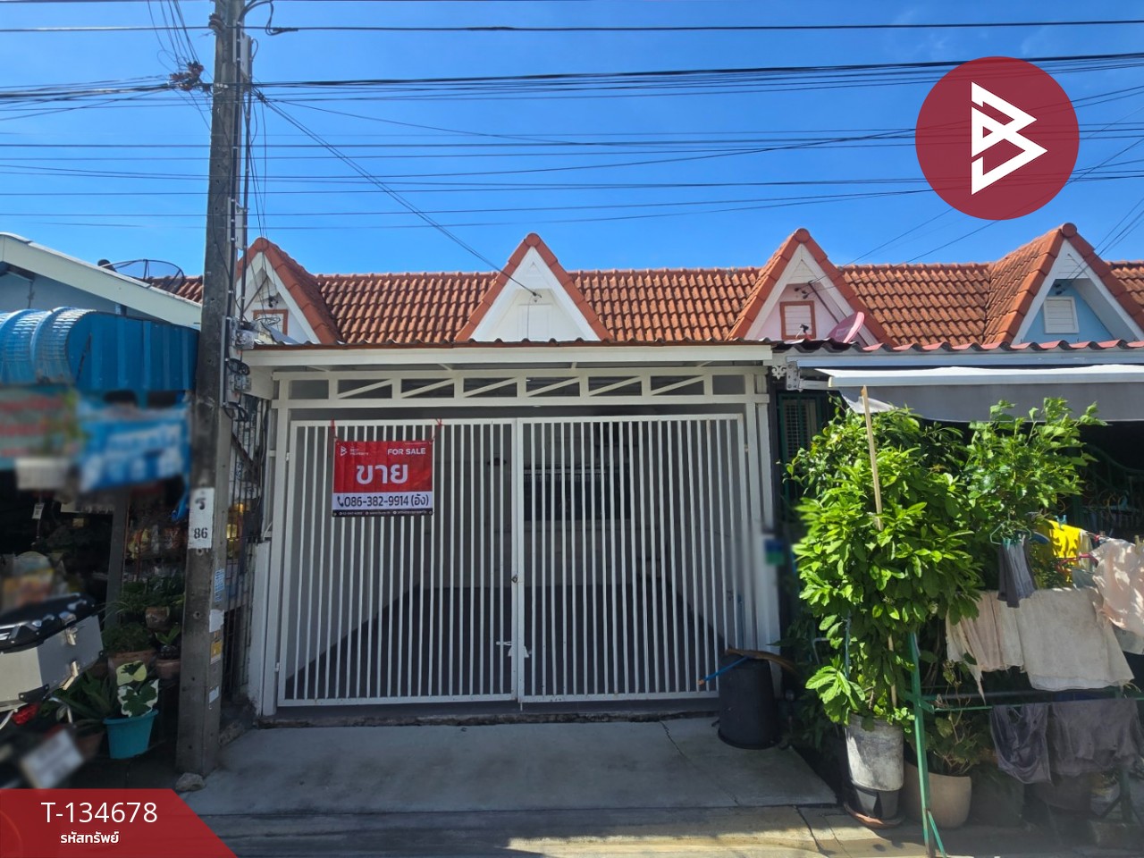 ขายทาวน์เฮ้าส์ หมู่บ้านพีเคแลนด์แอนด์เฮ้าส์ ประชาอุทิศ 90 สมุทรปราการ รีโนเวทพร้อมอยู่ 2