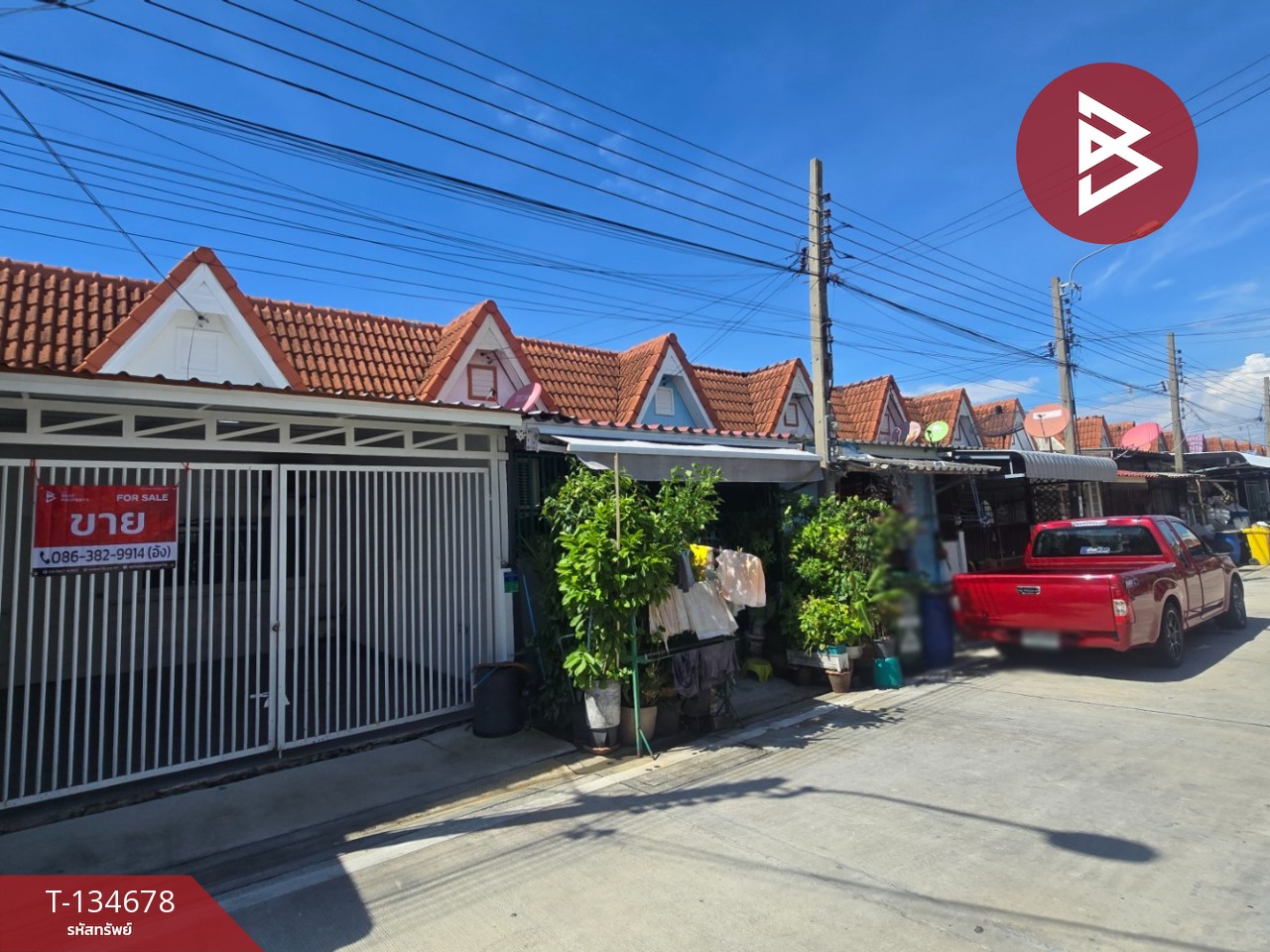 ขายทาวน์เฮ้าส์ หมู่บ้านพีเคแลนด์แอนด์เฮ้าส์ ประชาอุทิศ 90 สมุทรปราการ รีโนเวทพร้อมอยู่ 4