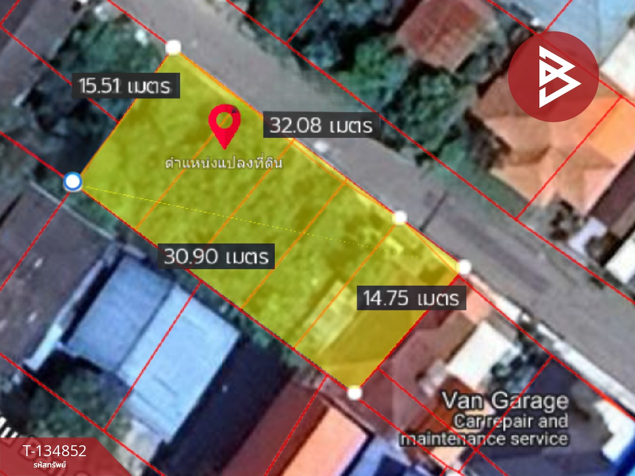 ขายที่ดิน เนื้อที่เริ่มต้น 22.2 ตร.วา บางพระ ฉะเชิงเทรา 5