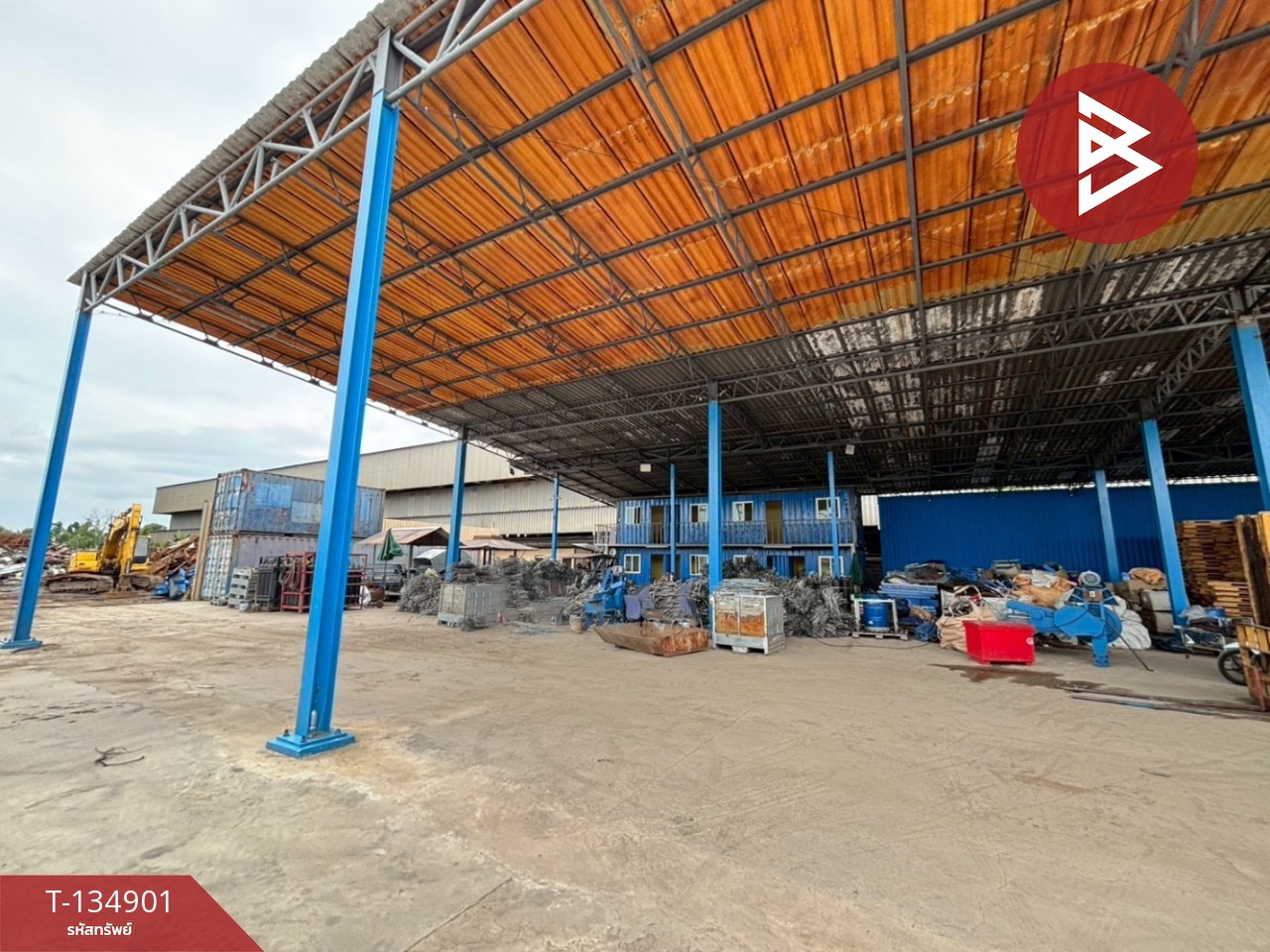 ขายโกดังพร้อมออฟฟิศ เนื้อที่ 3 ไร่ 2 งาน 50.6 ตร.วา ท้ายบ้าน สมุทรปราการ 14