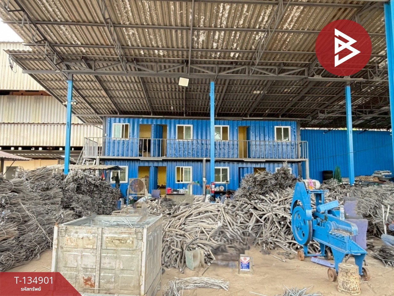 ขายโกดังพร้อมออฟฟิศ เนื้อที่ 3 ไร่ 2 งาน 50.6 ตร.วา ท้ายบ้าน สมุทรปราการ 13