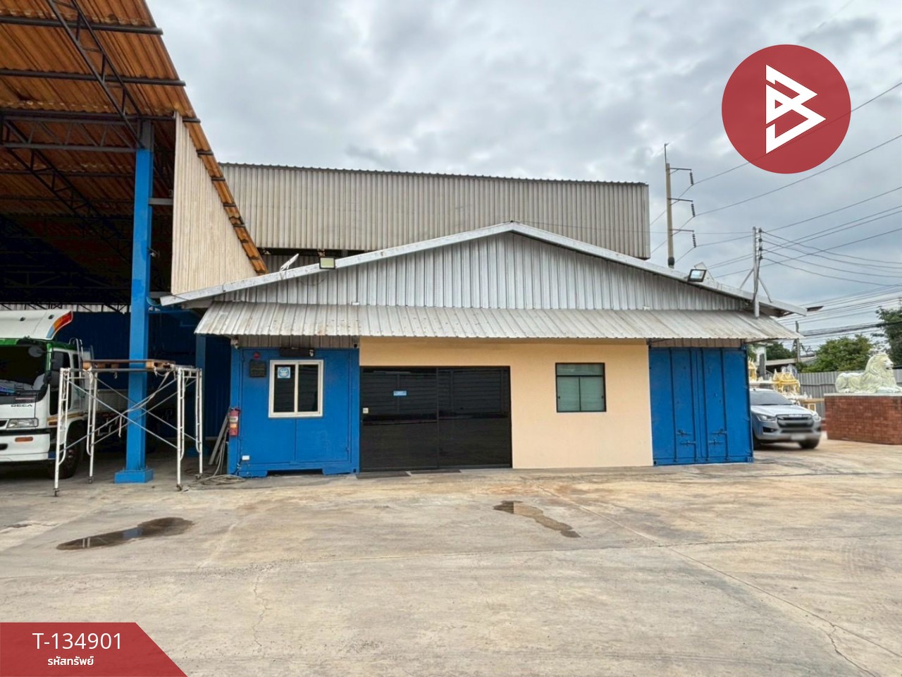 ขายโกดังพร้อมออฟฟิศ เนื้อที่ 3 ไร่ 2 งาน 50.6 ตร.วา ท้ายบ้าน สมุทรปราการ 4