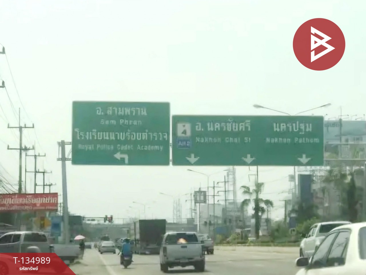 ขายที่ดิน เนื้อที่ 1 ไร่ 2 งาน 41 ตารางวา สามพราน ซอย 5 นครปฐม 9