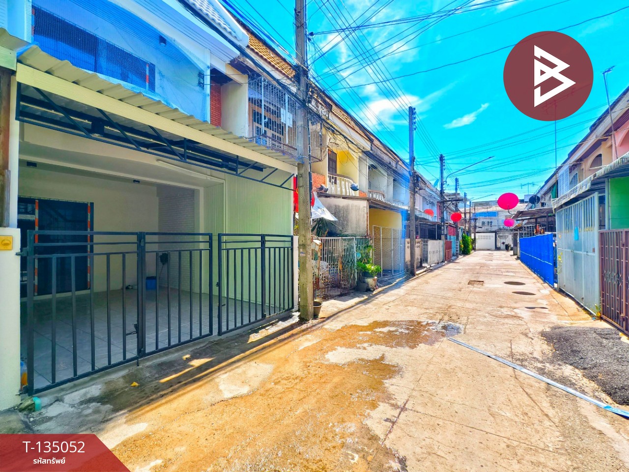 ขายทาวน์เฮ้าส์ หมู่บ้านชุมชน 300 ห้อง มหาชัย สมุทรสาคร รีโนเวทใหม่ 13