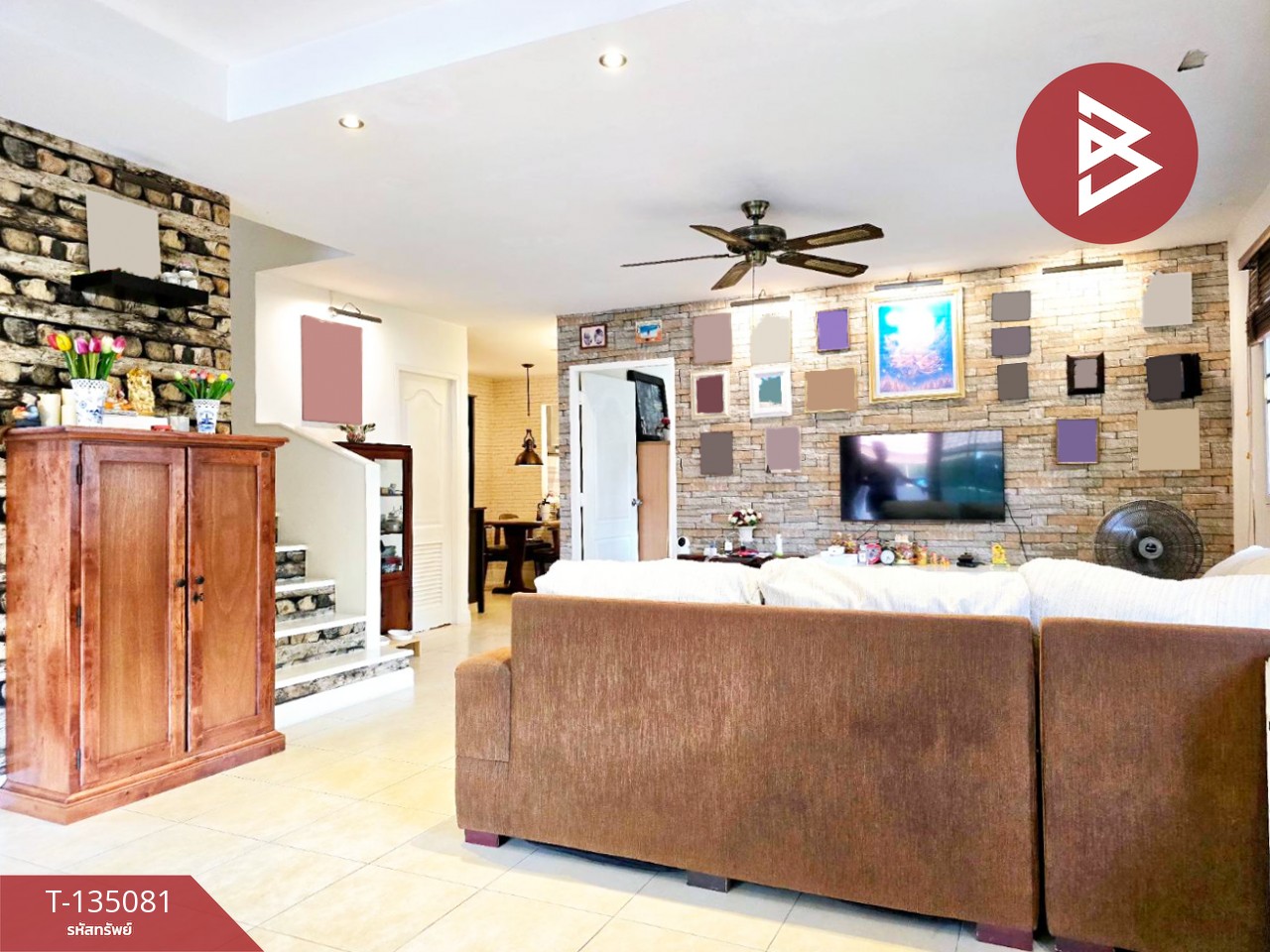 ขายทาวน์เฮ้าส์หลังริม หมู่บ้านกานดา บ้านริมคลอง 2 พันท้ายนรสิงห์ สมุทรสาคร พื้นที่กว้าง 4