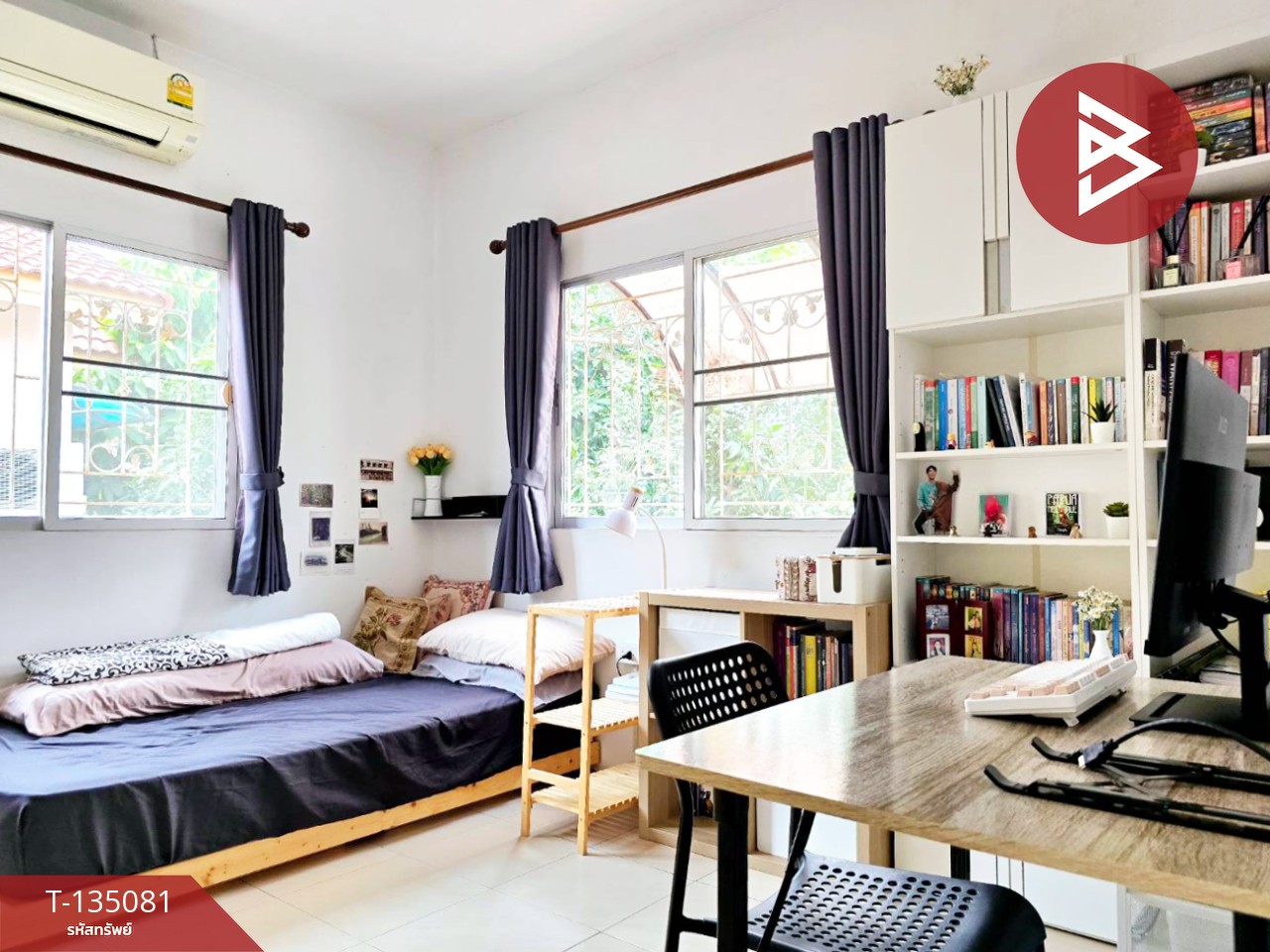 ขายทาวน์เฮ้าส์หลังริม หมู่บ้านกานดา บ้านริมคลอง 2 พันท้ายนรสิงห์ สมุทรสาคร พื้นที่กว้าง 13