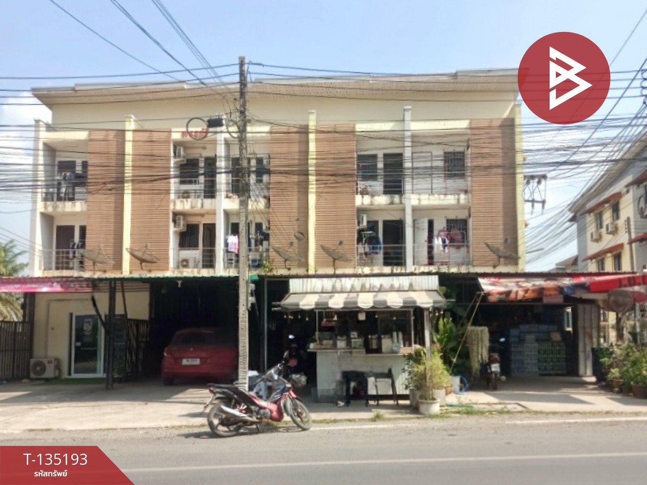 ขายอพาร์ทเม้นท์ 3 ชั้น เนื้อที่ 31.6 ตร.วา ขุนทะเล สุราษฎร์ธานี 1