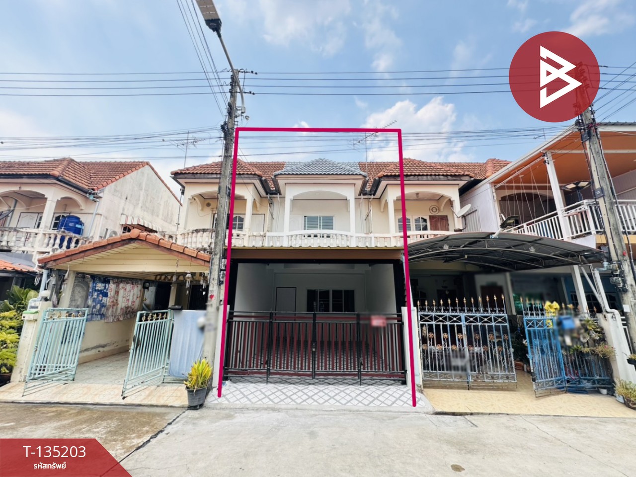 ขายทาวน์เฮ้าส์ ซ.ประปาสามพราน เนื้อที่ 18 ตร.วา สามพราน นครปฐม 1