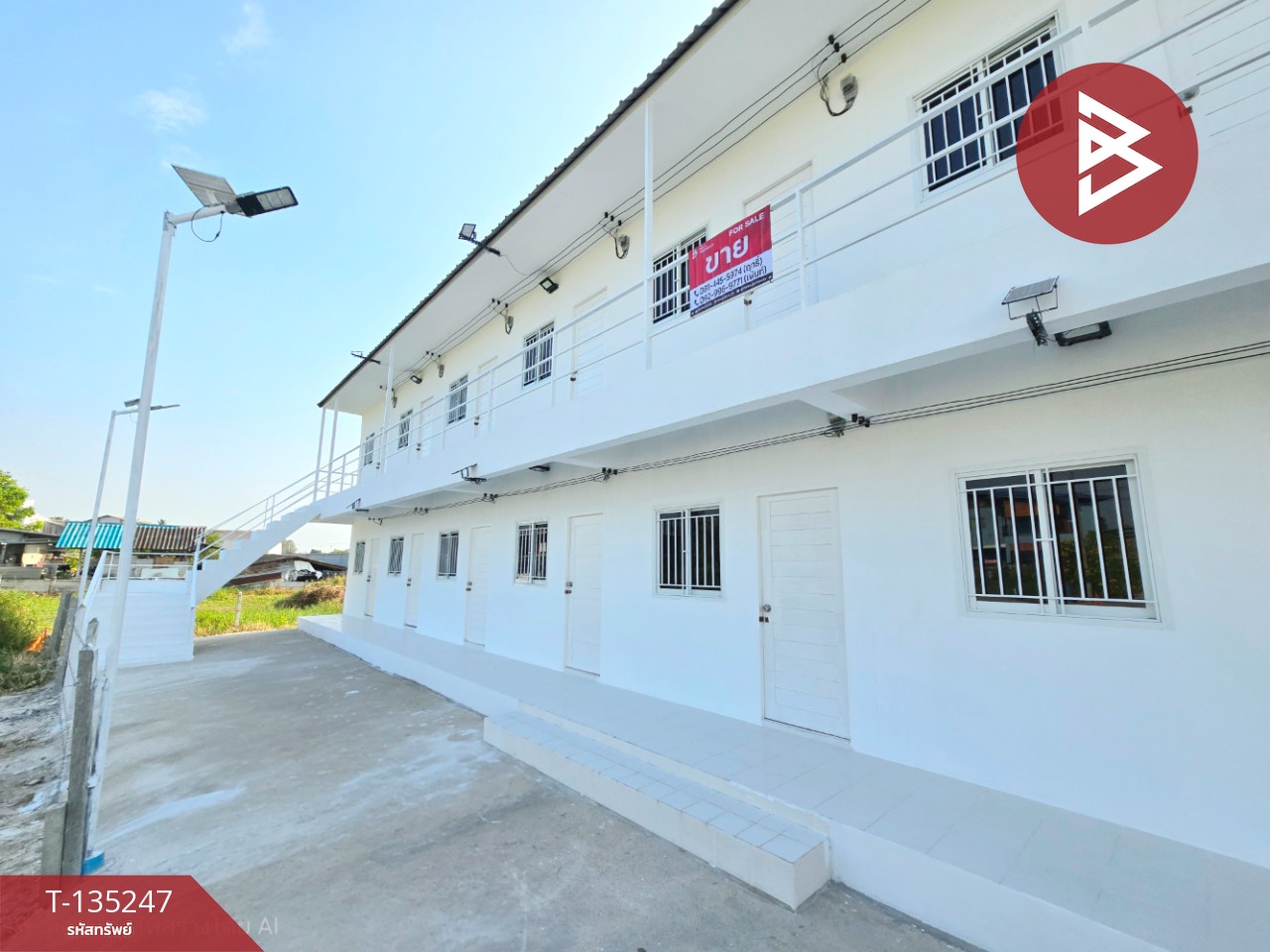 ขายอพาร์ทเม้นท์ 2 ชั้น เนื้อที่ 1 งาน 34 ตร.วา สวนป่าน นครปฐม 2