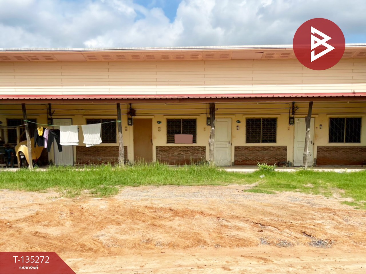 ขายห้องพักชั้นเดียว เนื้อที่ 1 งาน บ้านไผ่ ขอนแก่น 1