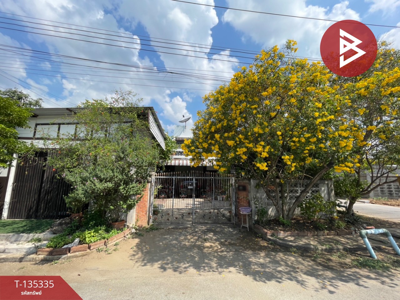 ขายบ้านเดี่ยวหลังริม หมู่บ้านร่มฟ้า เนื้อที่ 75 ตารางวา สนามจันทร์ นครปฐม 15