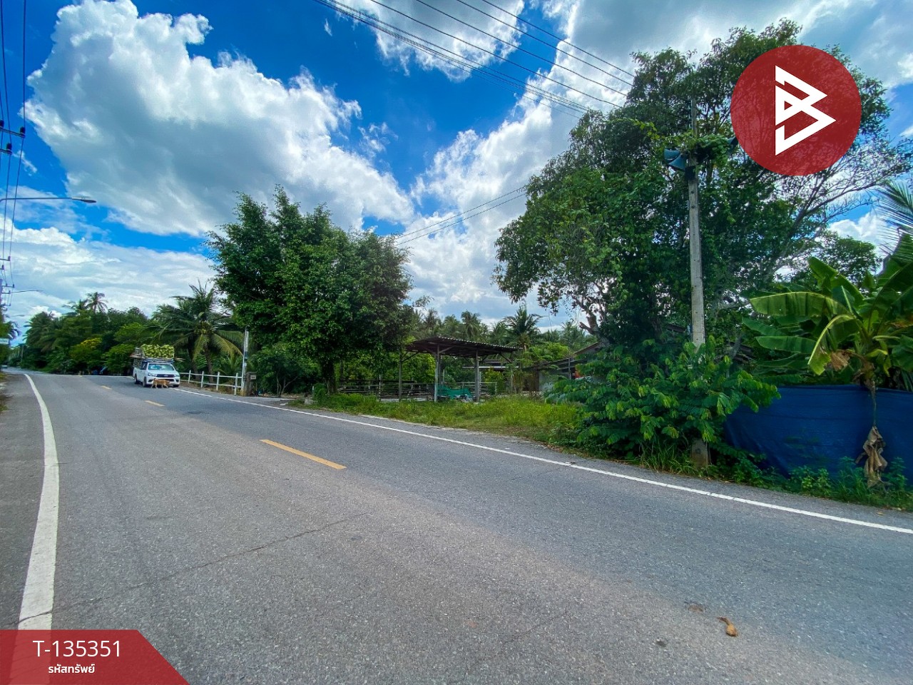 ขายที่ดิน เนื้อที่ 3 งาน 82.4 ตารางวา อัมพวา สมุทรสงคราม ทำเลดี ใกล้ถนนหลัก 5