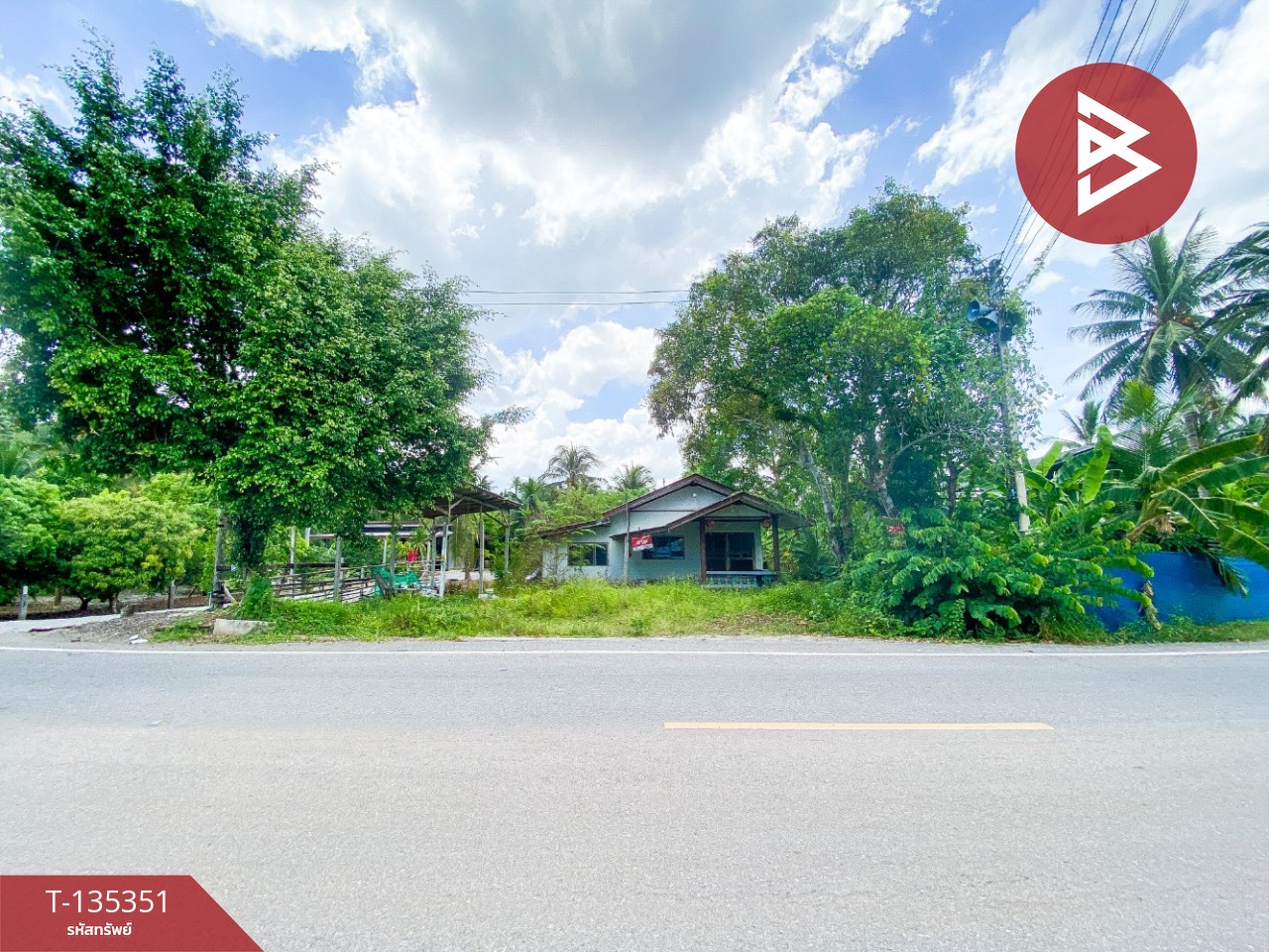 ขายที่ดิน เนื้อที่ 3 งาน 82.4 ตารางวา อัมพวา สมุทรสงคราม ทำเลดี ใกล้ถนนหลัก 2