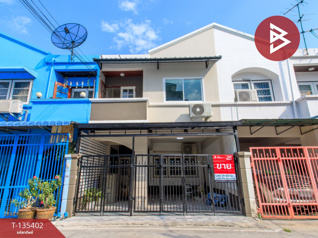 ขายทาวน์เฮ้าส์ หมู่บ้านแสนสุขนิเวศน์ สุขุมวิท สมุทรปราการ 1