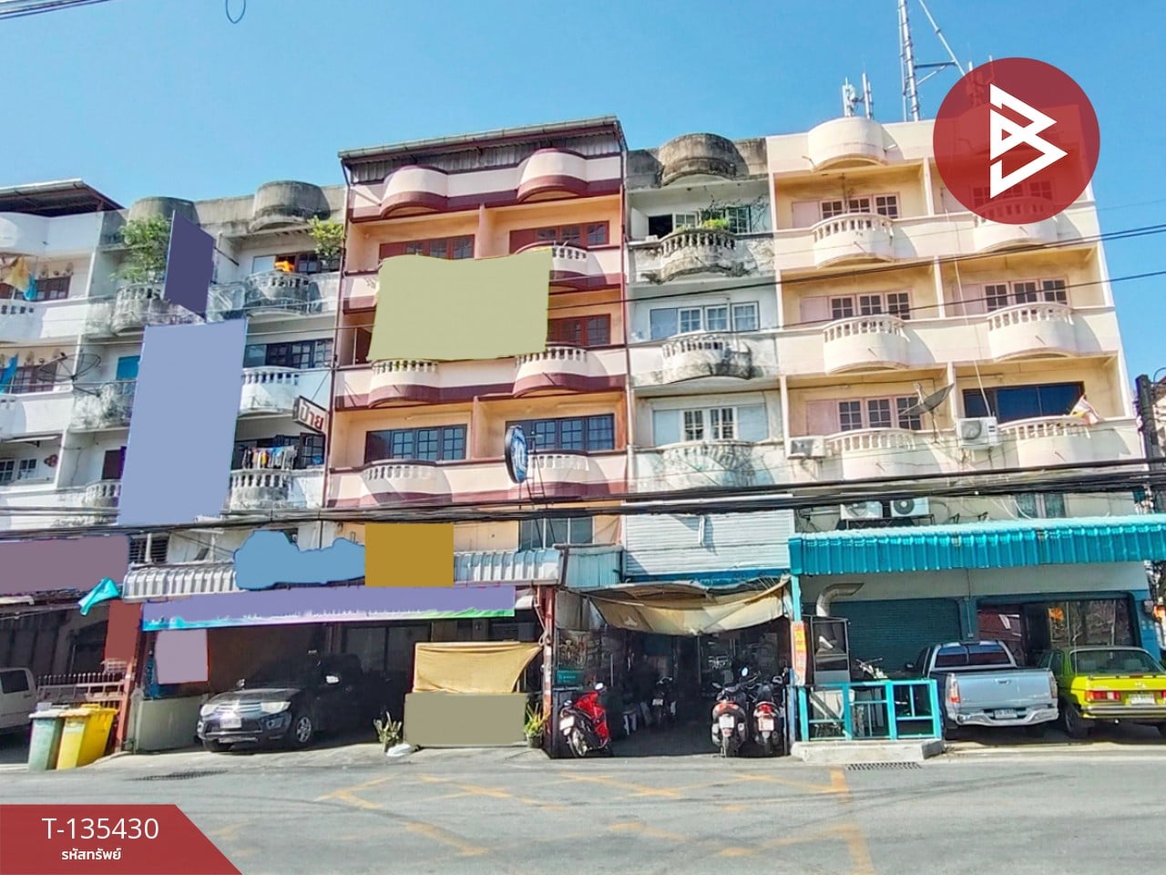 ขายอาคารพาณิชย์ 4 ชั้น เนื้อที่ 23 ตร.วา บางพลี สมุทรปราการ 1