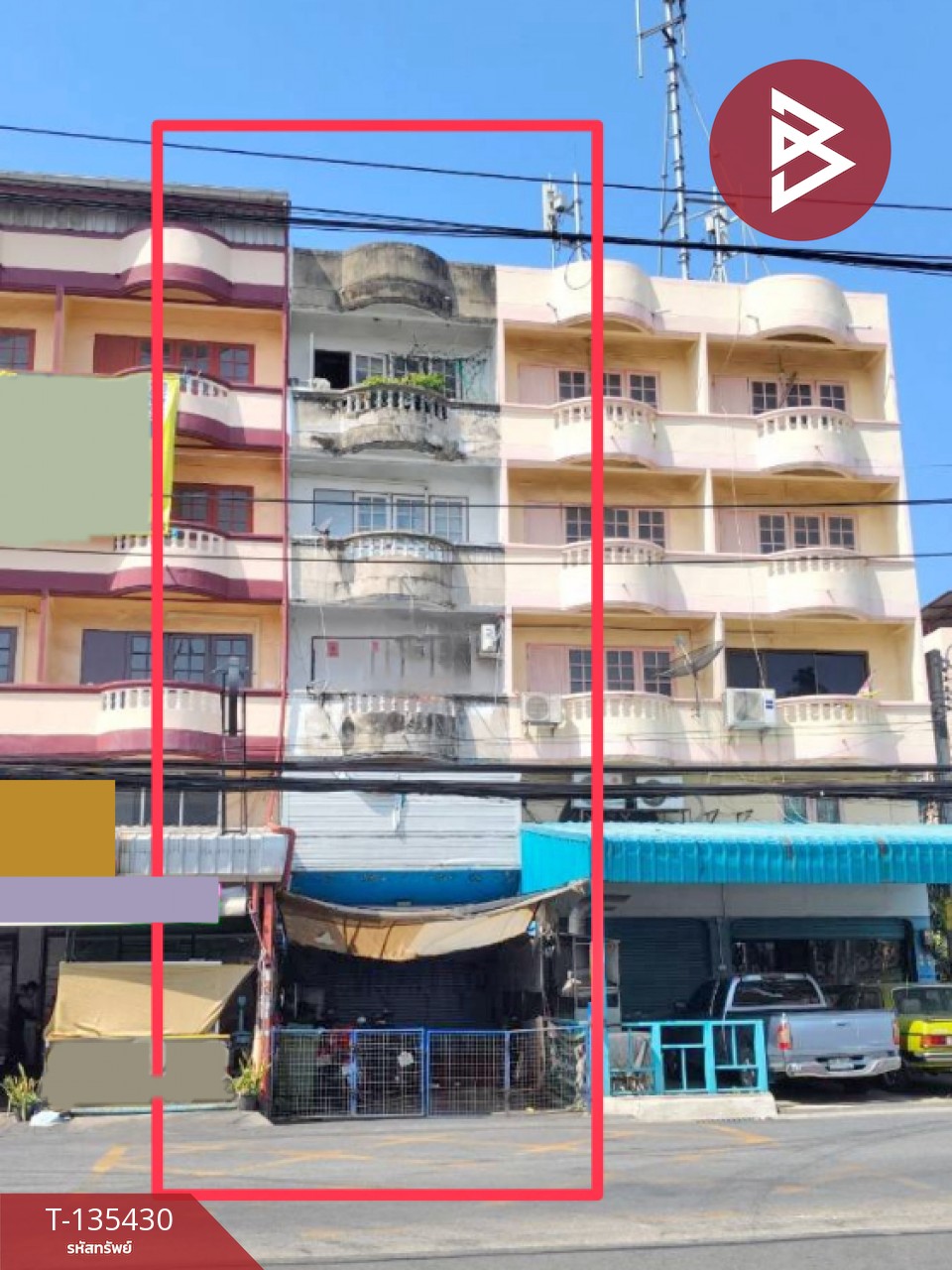 ขายอาคารพาณิชย์ 4 ชั้น เนื้อที่ 23 ตร.วา บางพลี สมุทรปราการ 2