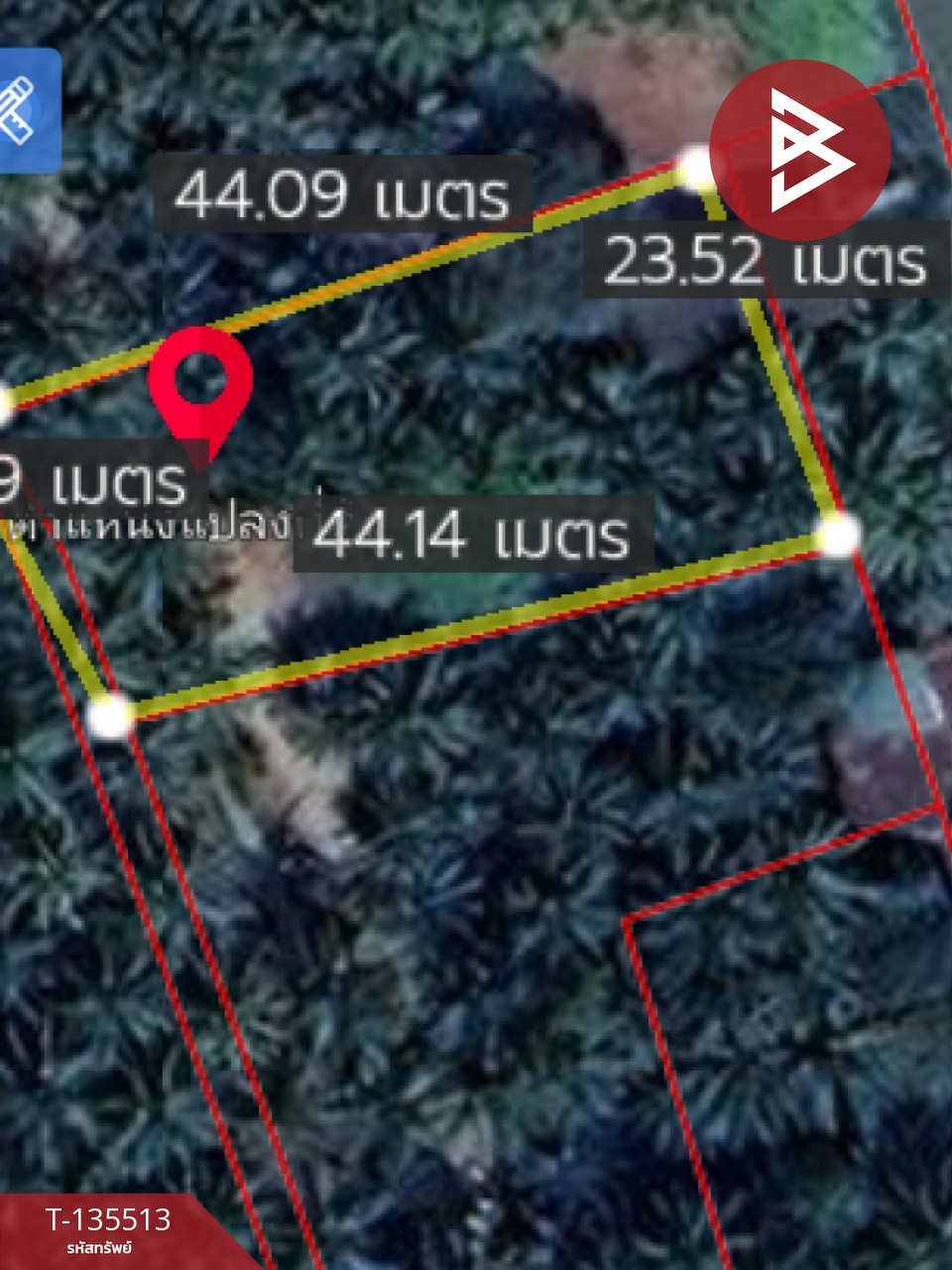 ขายที่ดิน เนื้อที่ 2 งาน 56.7 ตร.วา ดำเนินสะดวก ราชบุรี 11