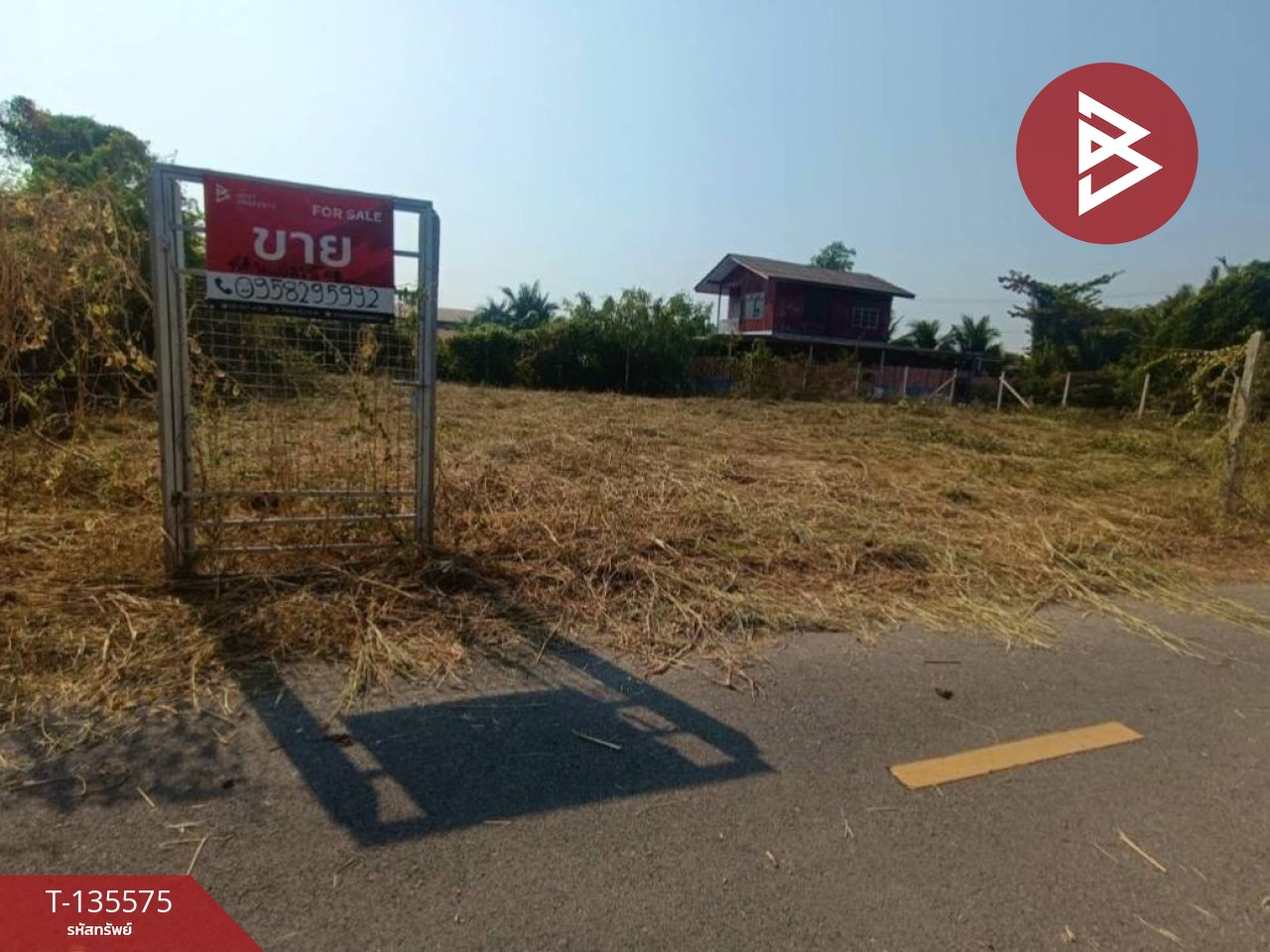 ขายที่ดินถมแล้ว เนื้อที่ 40.3 ตารางวา ซ.ชลประทาน 4 สมุทรสงคราม ติดถนนบายพาสคุ้มพี่หลวง 15