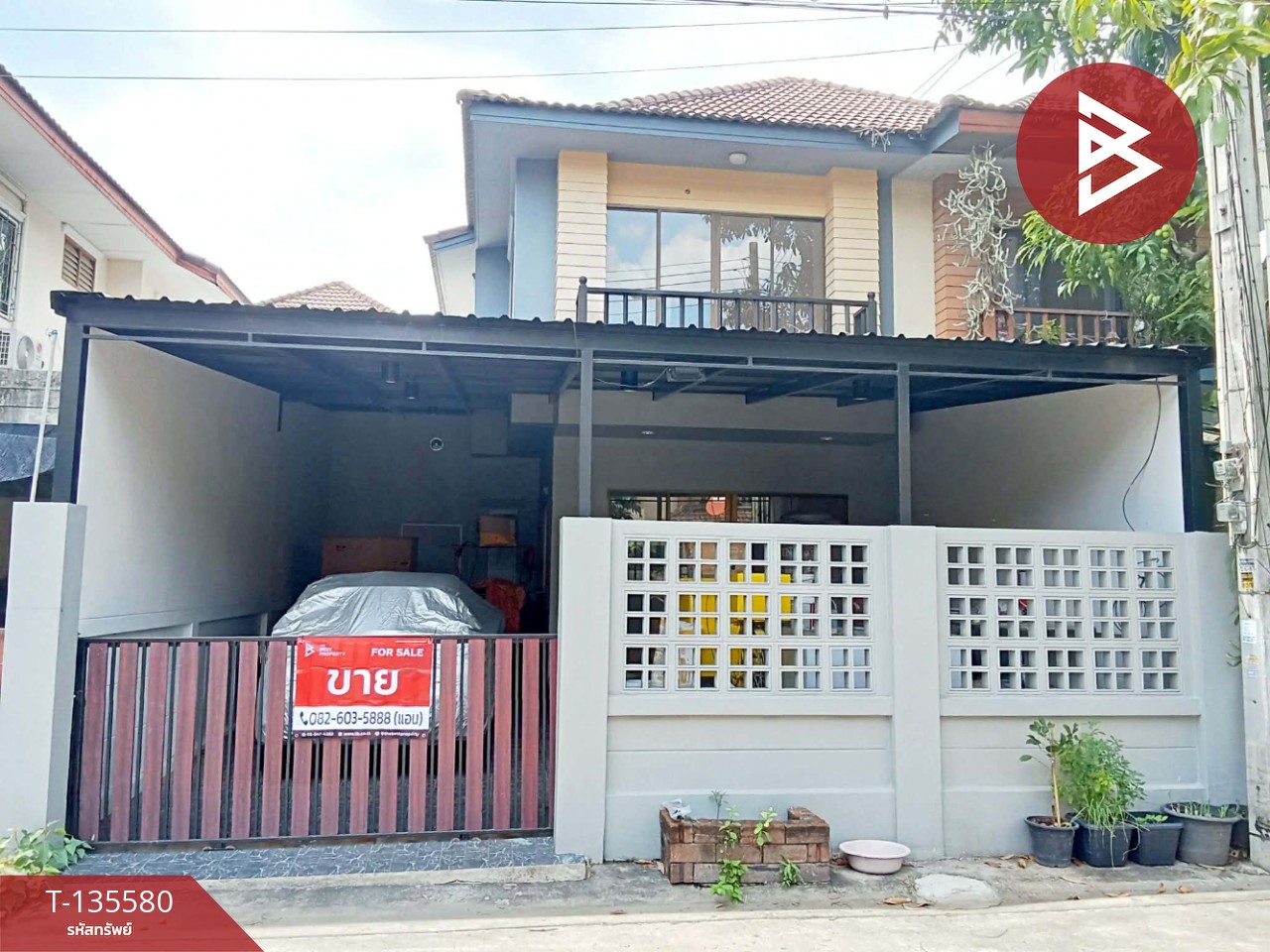 ขายบ้านแฝด 2 ชั้น หมู่บ้านทาบาลี ชลบุรี (Tabali Chonburi) พร้อมอยู่ 1