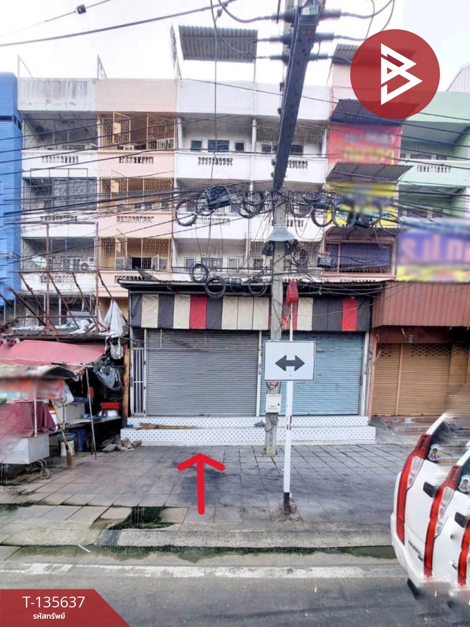 ขายอาคารพาณิชย์ เนื้อที่ 22 ตร.วา บางเมือง สมุทรปราการ 1