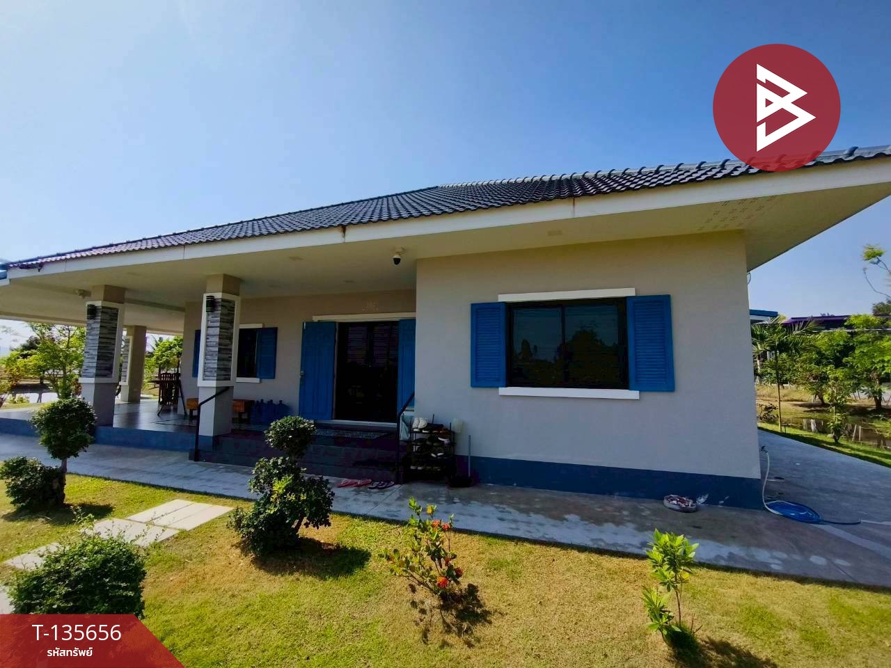 ขายบ้านเดี่ยวพร้อมที่ดิน เนื้อที่ 3 ไร่ 64 ตร.วา ท่าม่วง กาญจนบุรี 2