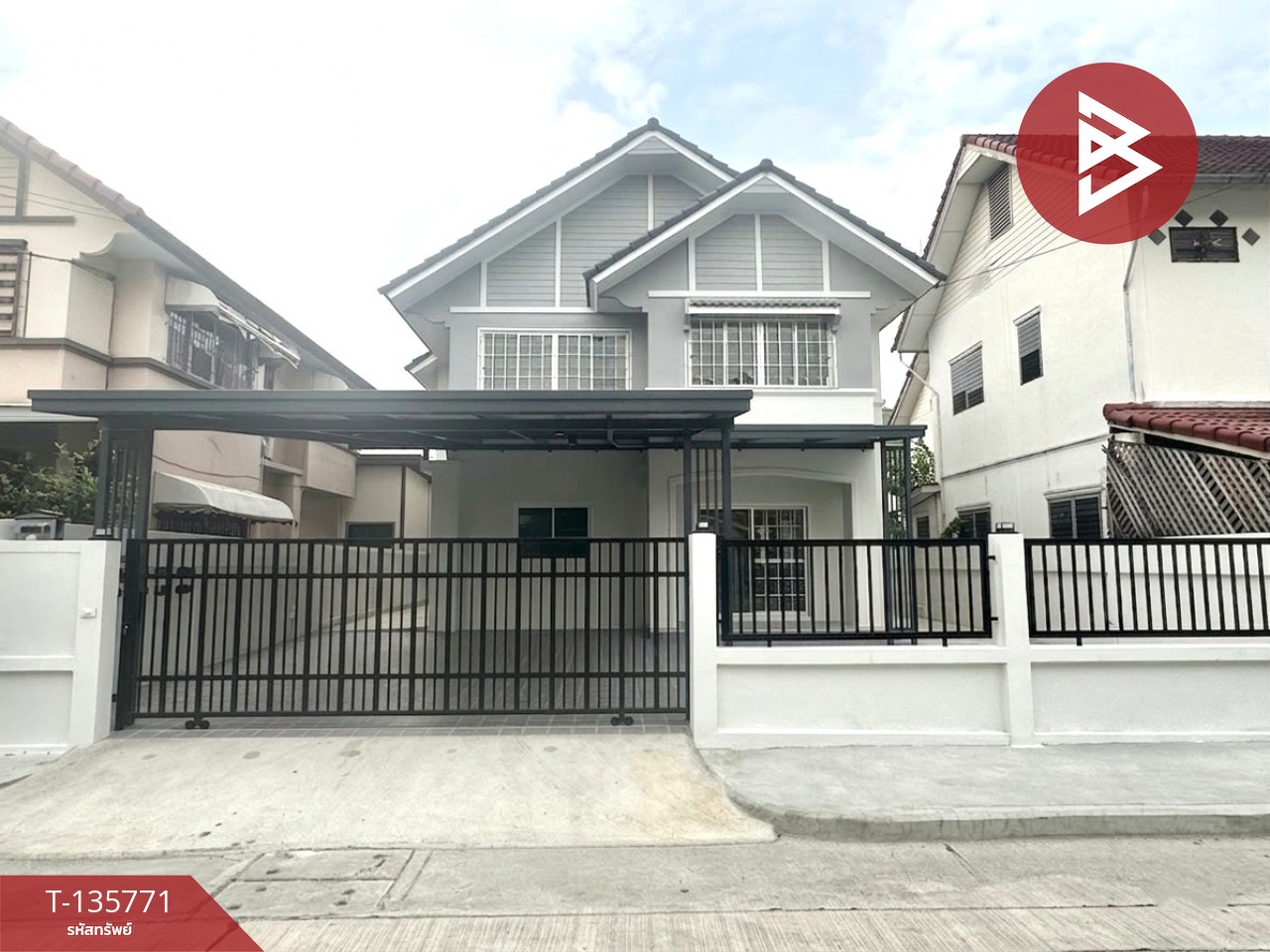 ขายบ้านเดี่ยว หมู่บ้านงามเจริญ 2 ท่าข้าม-พระราม 2 กรุงเทพฯ รีโนเวทใหม่ ทำเลดี พร้อมอยู่ 1