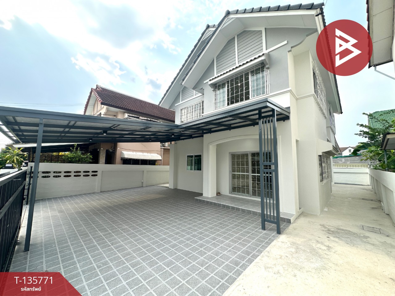 ขายบ้านเดี่ยว หมู่บ้านงามเจริญ 2 ท่าข้าม-พระราม 2 กรุงเทพฯ รีโนเวทใหม่ ทำเลดี พร้อมอยู่ 2