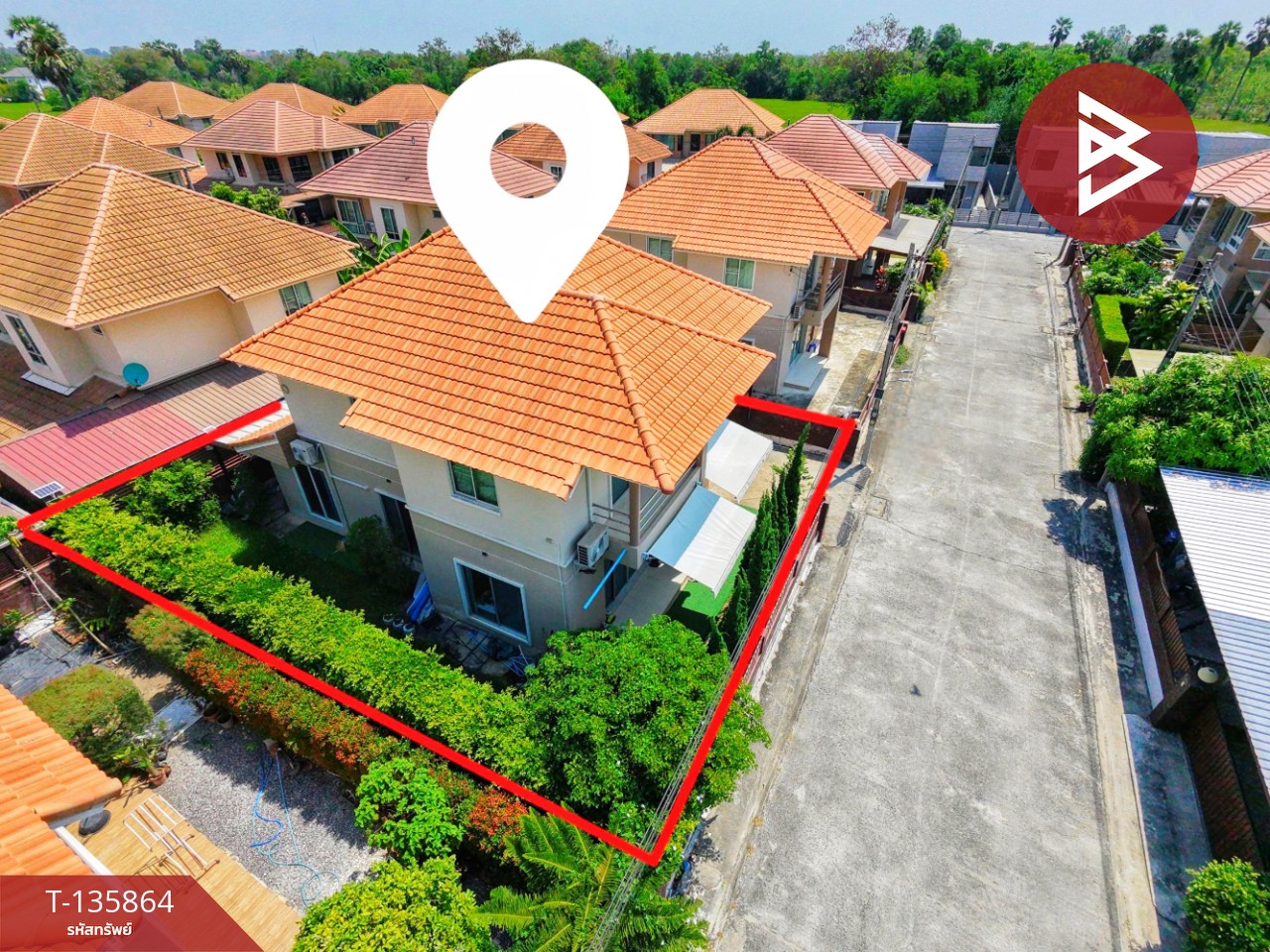 ขายบ้านเดี่ยว หมู่บ้านพฤกษาธารา อุทัยธานี ทำเลดี 13