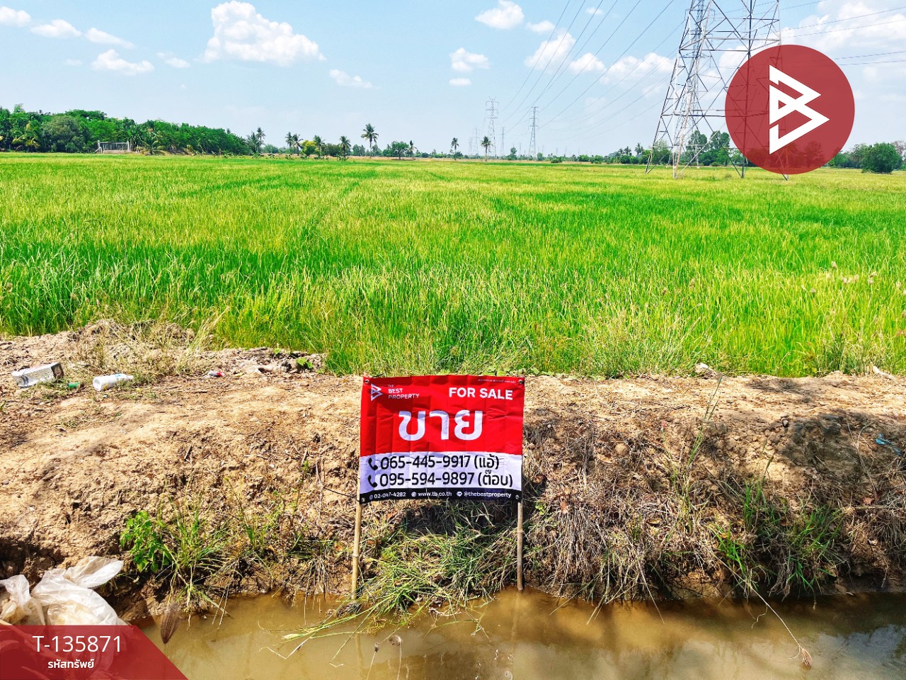 ขายที่ดิน เนื้อที่ 6 ไร่ 3 งาน 25.2 ตร.วา สรรพยา ชัยนาท 1