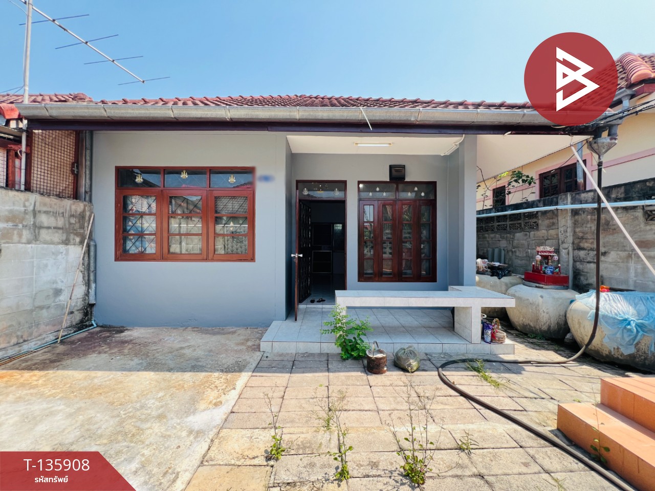 ขายทาวน์เฮ้าส์หลังริมชั้นเดียว เนื้อที่ 27 ตร.วา ชลประทานซอย 5 ลาดใหญ่ สมุทรสงคราม 6