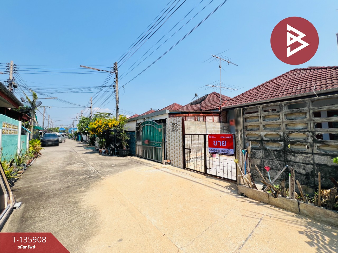 ขายทาวน์เฮ้าส์หลังริมชั้นเดียว เนื้อที่ 27 ตร.วา ชลประทานซอย 5 ลาดใหญ่ สมุทรสงคราม 3