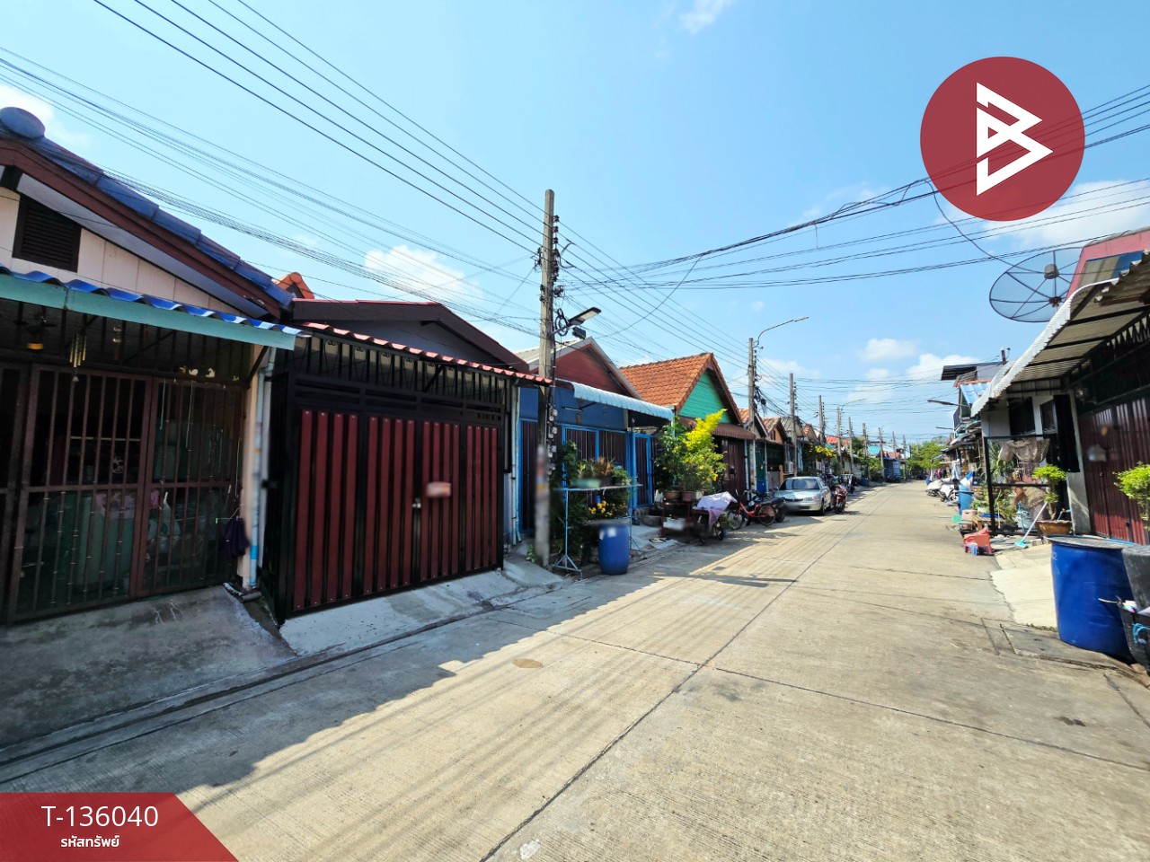 ขายทาวน์เฮ้าส์ หมู่บ้านพีเค9 ประชาสามัคคี พระสมุทรเจดีย์ สมุทรปราการ 2