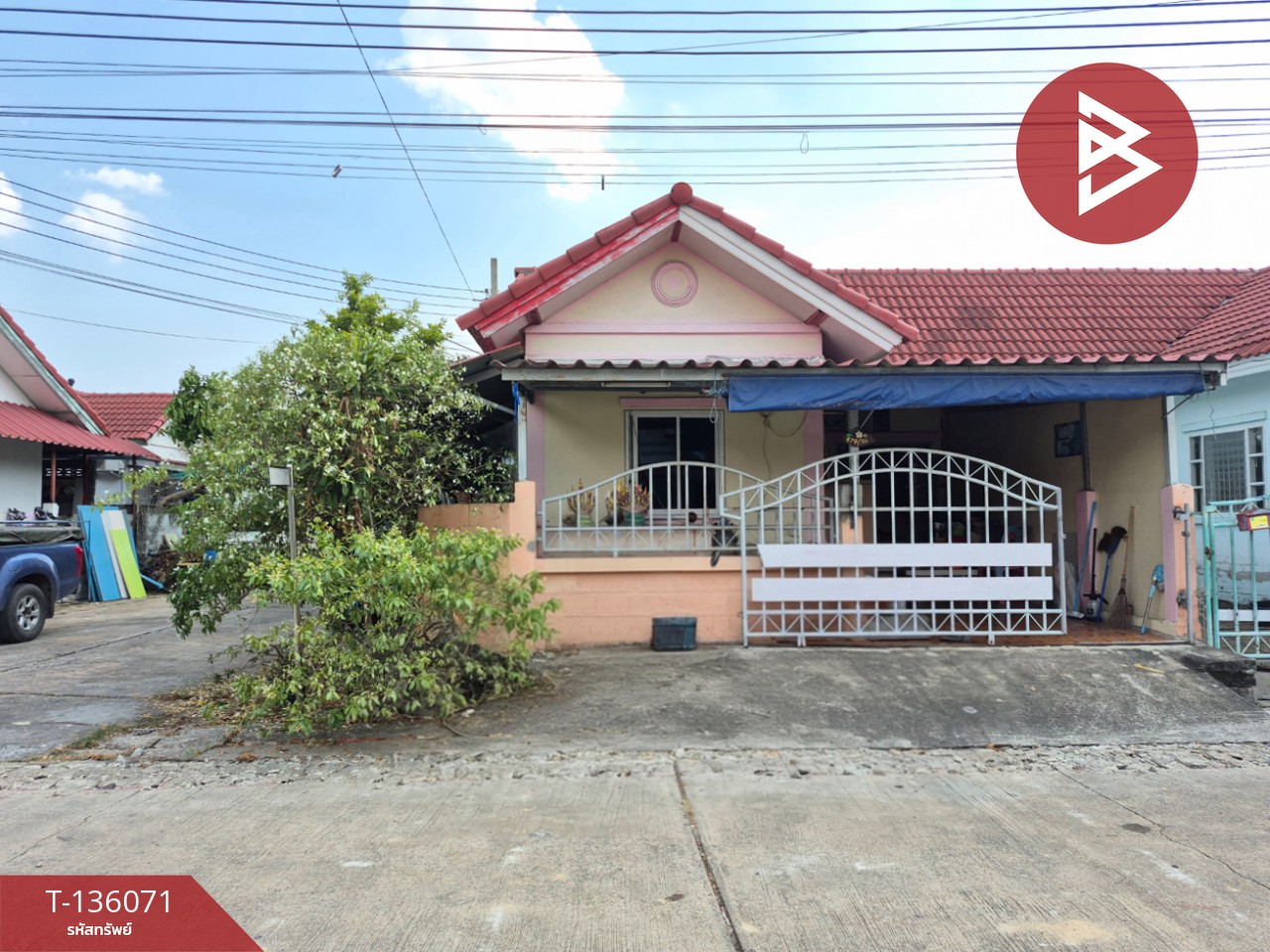 ขายทาวน์เฮ้าส์ หมู่บ้านทรัพย์สมบูรณ์สุขเจริญ 2 ประชาอุทิศ พระสมุทรเจดีย์ สมุทรปราการ 1