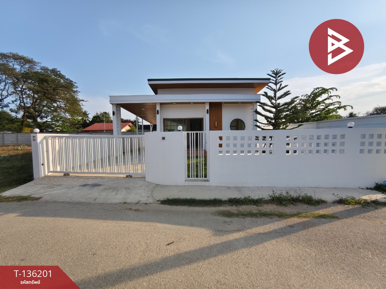 ขายบ้านเดี่ยวชั้นเดียว เนื้อที่ 52.2 ตารางวา บ้านโป่ง ราชบุรี 1