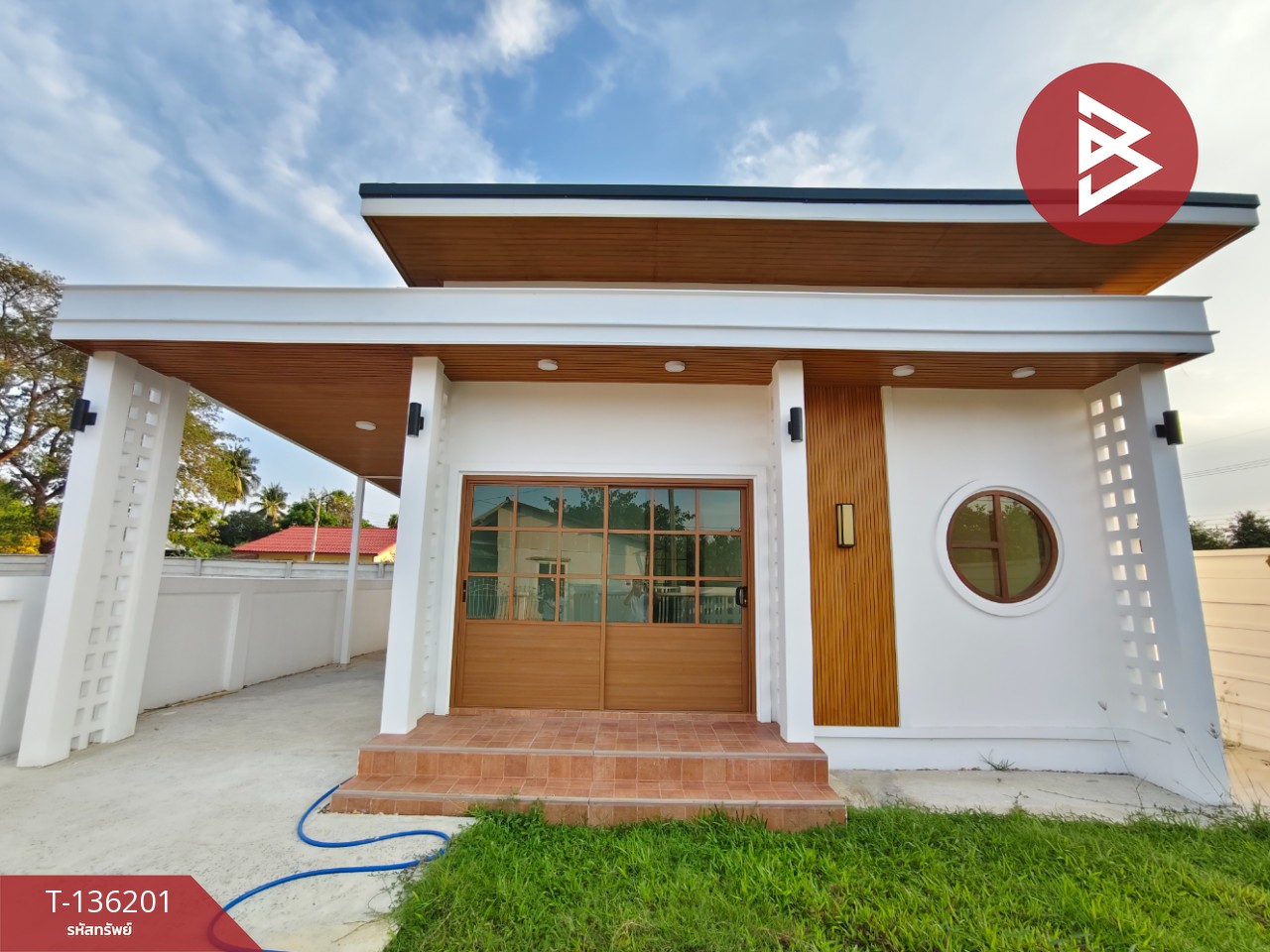 ขายบ้านเดี่ยวชั้นเดียว เนื้อที่ 52.2 ตารางวา บ้านโป่ง ราชบุรี 2