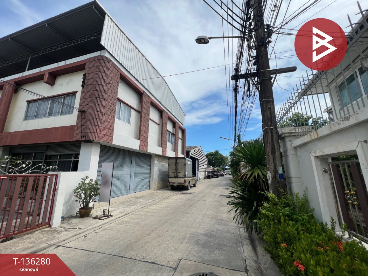 ขายด่วนโกดังพร้อมอาคารสำนักงาน 3 ชั้น หมู่บ้านบุญศิริ บางเมือง สมุทรปราการ 1