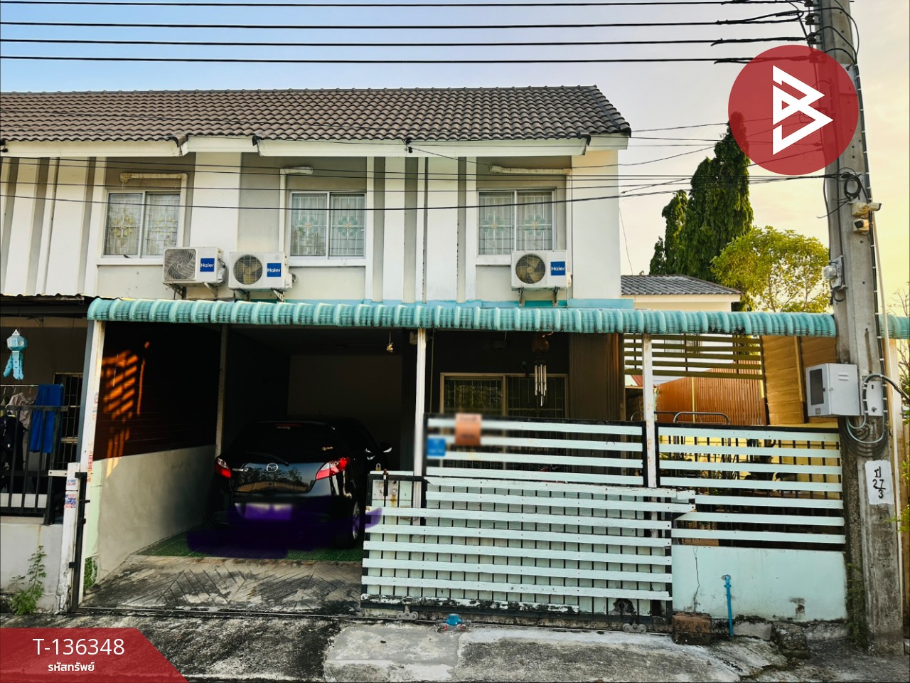 ขายทาวน์เฮ้าส์ หมู่บ้านพฤกษา88 แพรกษา-นิคมอุตสาหกรรมบางปู สมุทปราการ 1