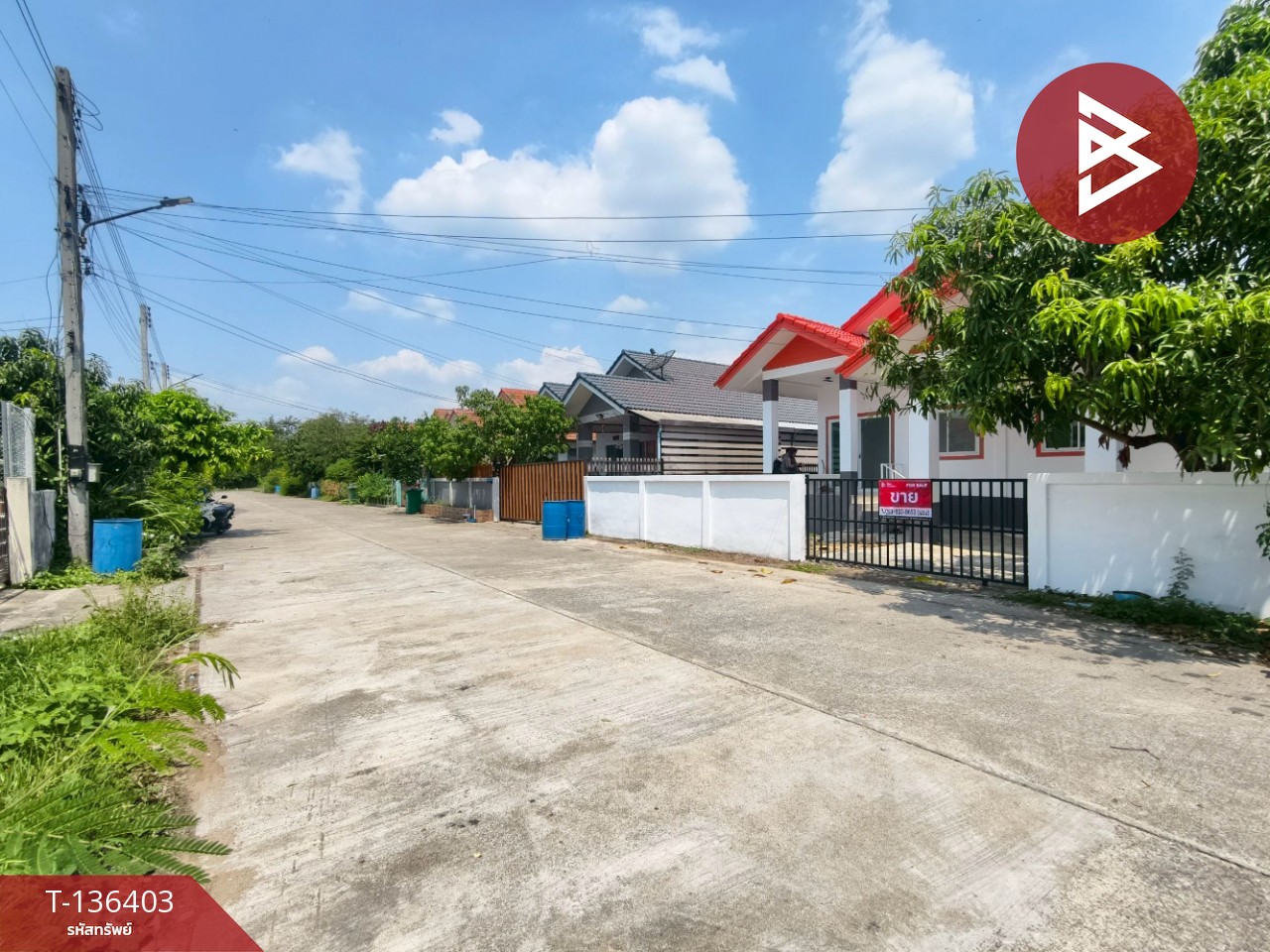 ขายบ้านเดี่ยวชั้นเดียว เนื้อที่ 54.3 ตร.วา ท่าทราย สมุทรสาคร 2