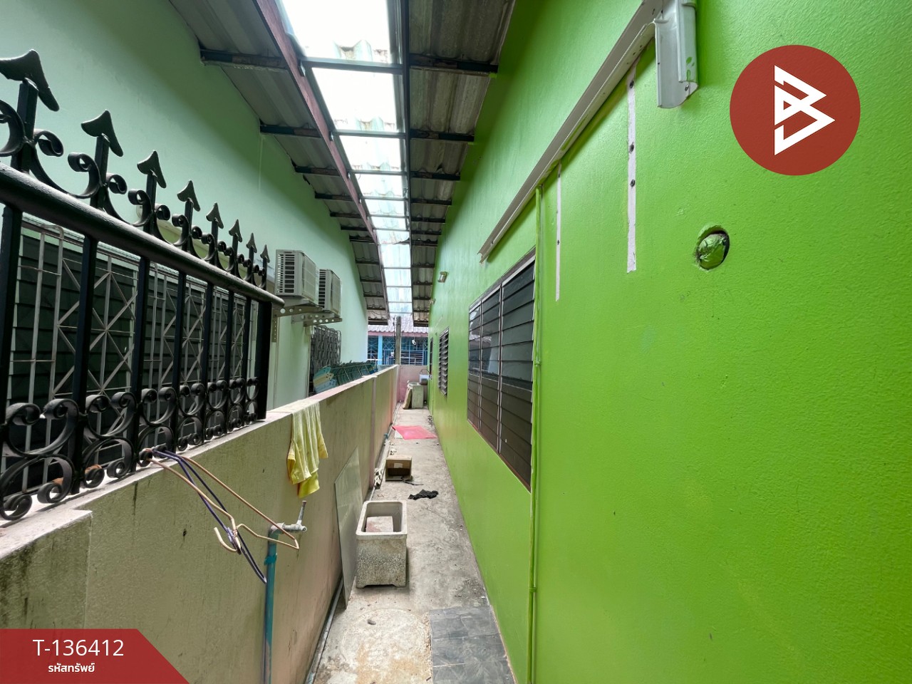 ขายบ้านแฝด หมู่บ้านเต็มสุข บ้านปรก สมุทรสงคราม 12