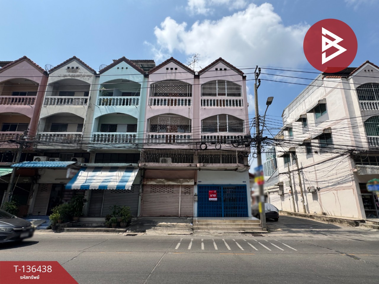 ขายด่วนอาคารพาณิชย์ 3 ชั้น ซอยวัดด่านสำโรง 39 สมุทรปราการ 1