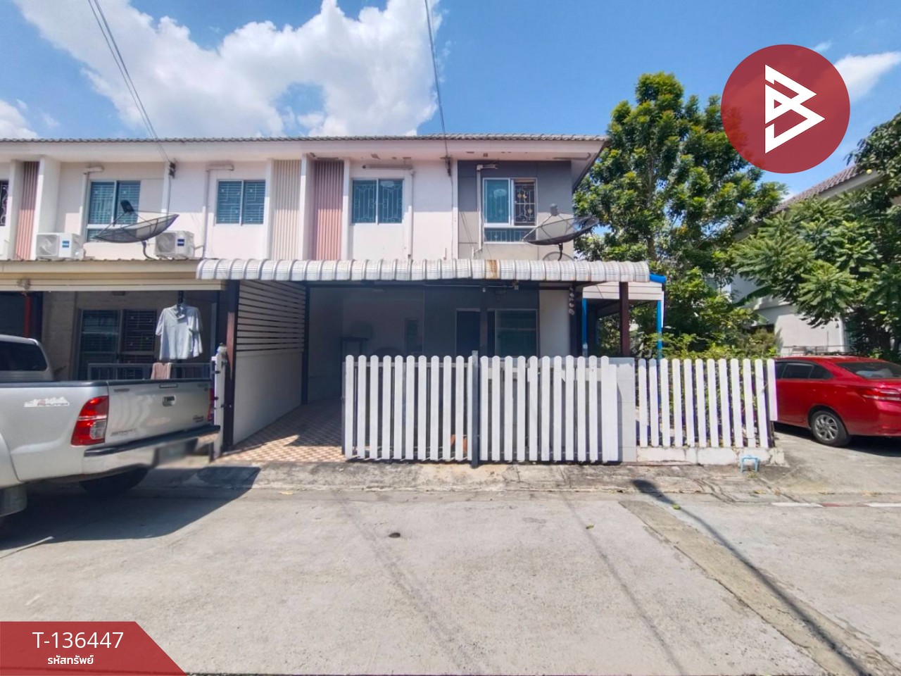 ขายทาวน์เฮ้าส์ หมู่บ้านพฤกษา106/1 บางปู-ตำหรุ บางปูใหม่ สมุทรปราการ 1