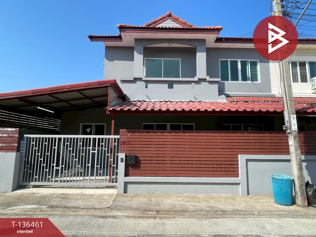 ขายบ้านแฝด หมู่บ้านพิศาล ท่าข้าม28 กรุงเทพฯ รีโนเวทใหม่ 1