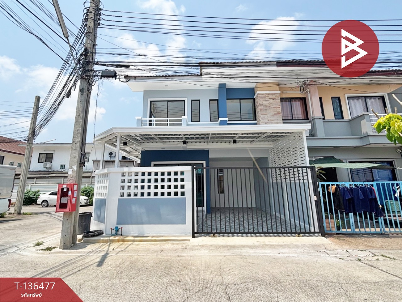 ขายทาวน์เฮ้าส์ หมู่บ้านธัญดาพาร์ควิว แพรกษา-เทพารักษ์ (Thanda Parkville) สมุทรปราการ 1